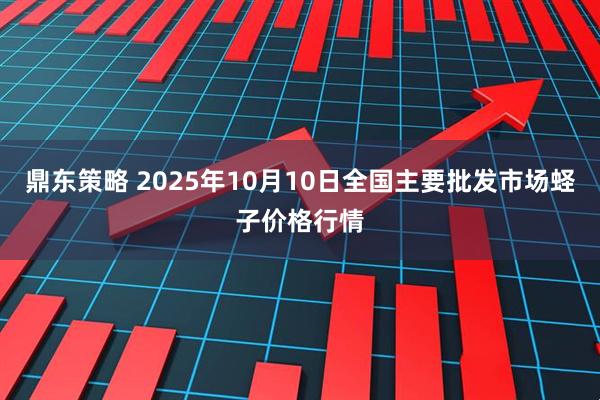 鼎东策略 2025年10月10日全国主要批发市场蛏子价格行情