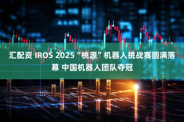 汇配资 IROS 2025“桃源”机器人挑战赛圆满落幕 中国机器人团队夺冠